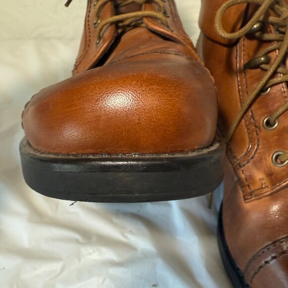 Eaerth Spirit Yasmin  leather Lace-up Boots 8 - Picture 11 of 15